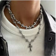 Double stacked cross chain